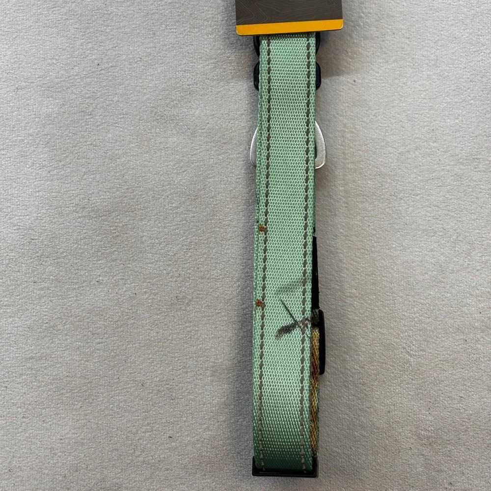 Browning Dog Collar Large Hemlock Mossy Oak Camo Reflective Locking Buckle NEW